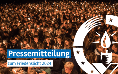 Pressemitteilung zum Friedenslicht 2024